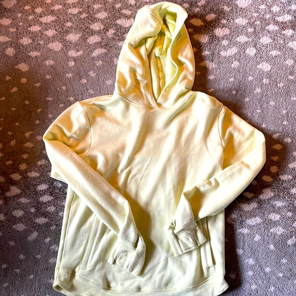 Athleta Girl Feelin Great Girl’s Hoodie - Lime Green - Size XL (14). Super soft